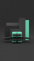 Neon Mint charging station